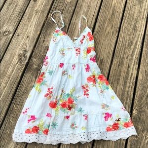 summer flower holister dress
